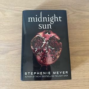 Midnight Sun by Stephanie Meyer Twilight hardcover book